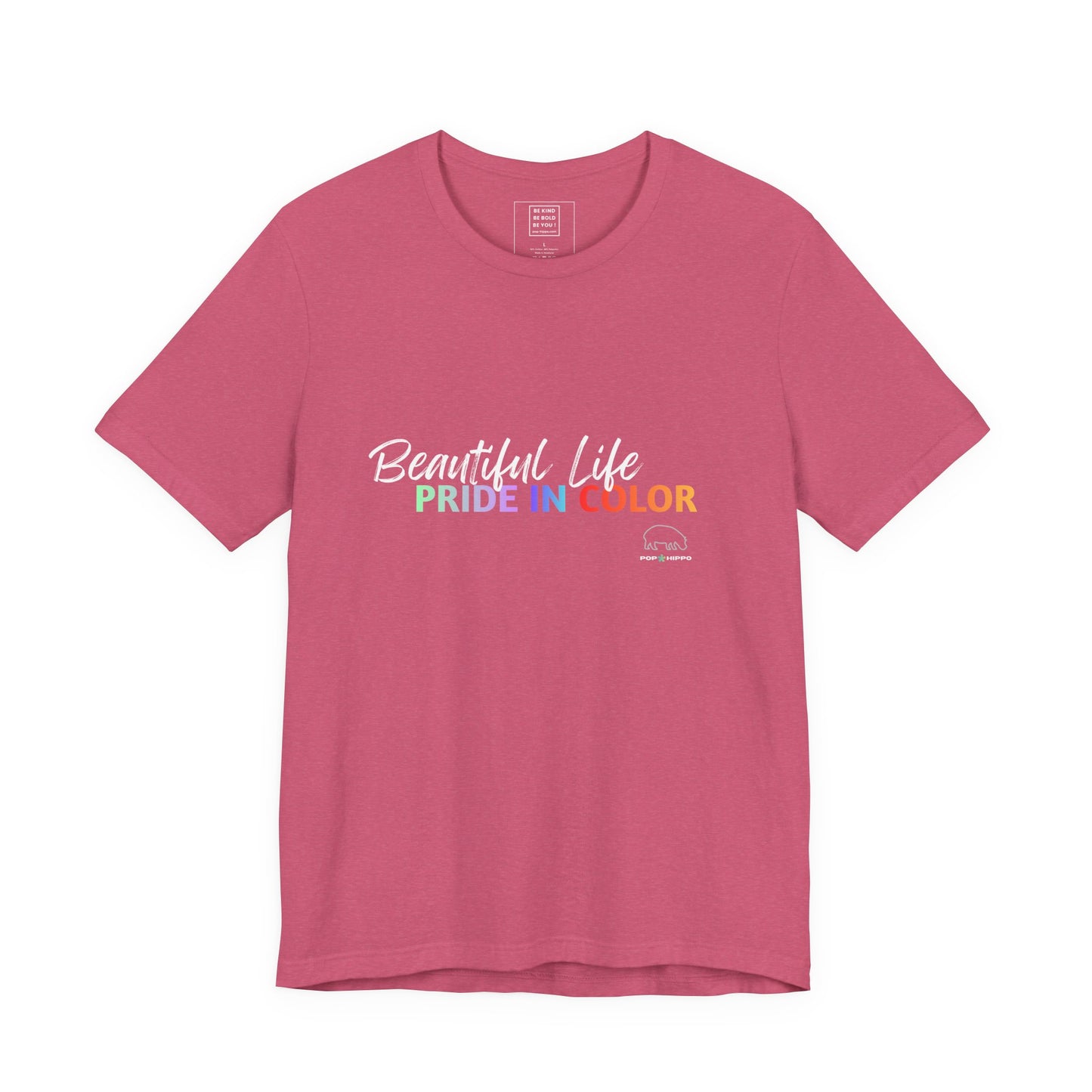 PRIDE in color - Crew Neck Tee - Beautiful Life