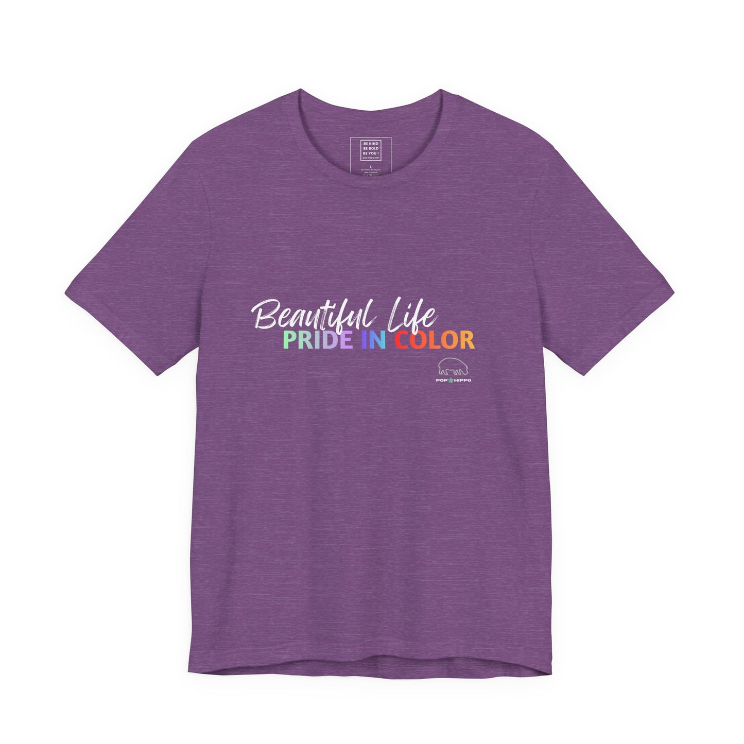 PRIDE in color - Crew Neck Tee - Beautiful Life