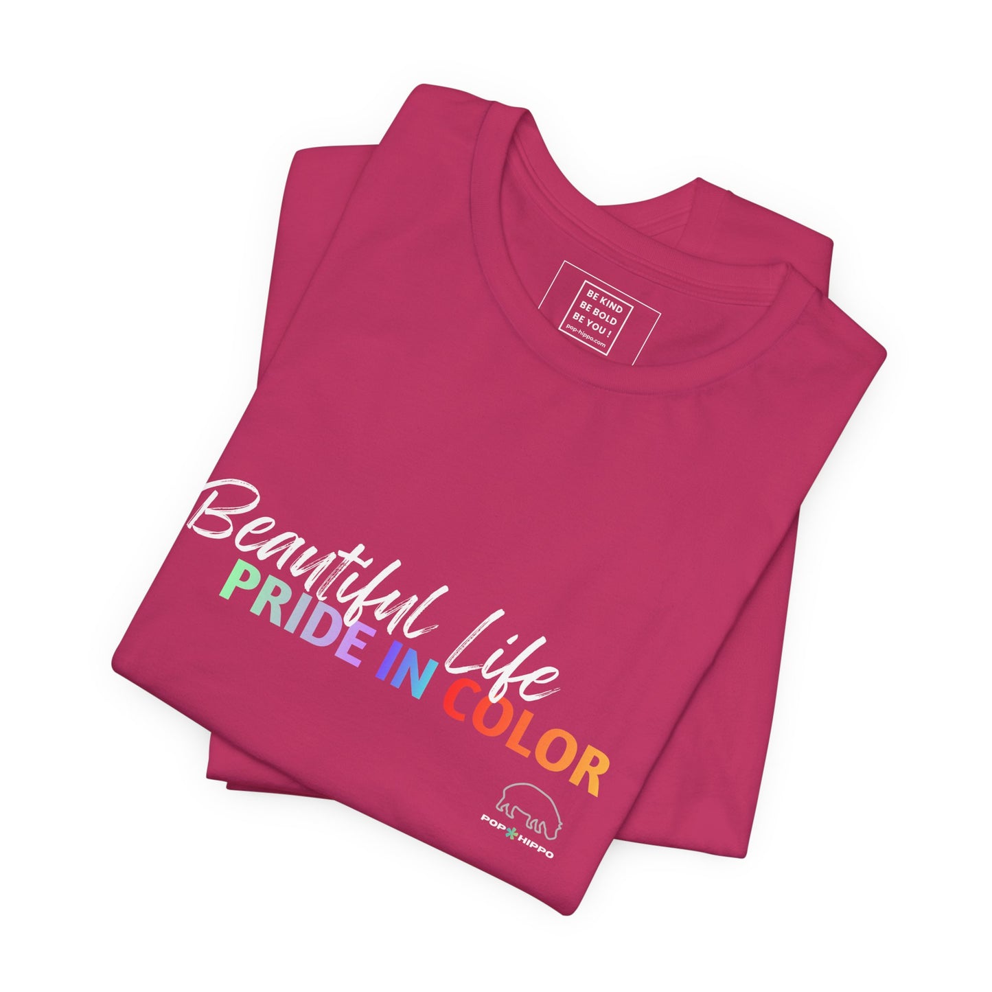 PRIDE in color - Crew Neck Tee - Beautiful Life