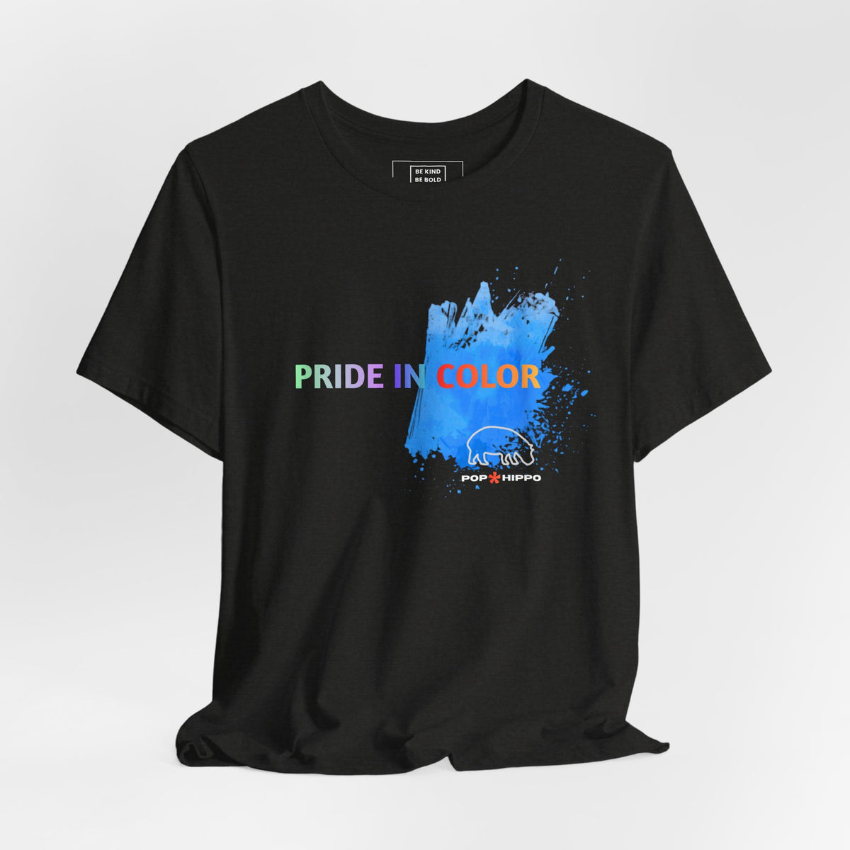 PRIDE in color - Crew Neck Tee - Blue Splash