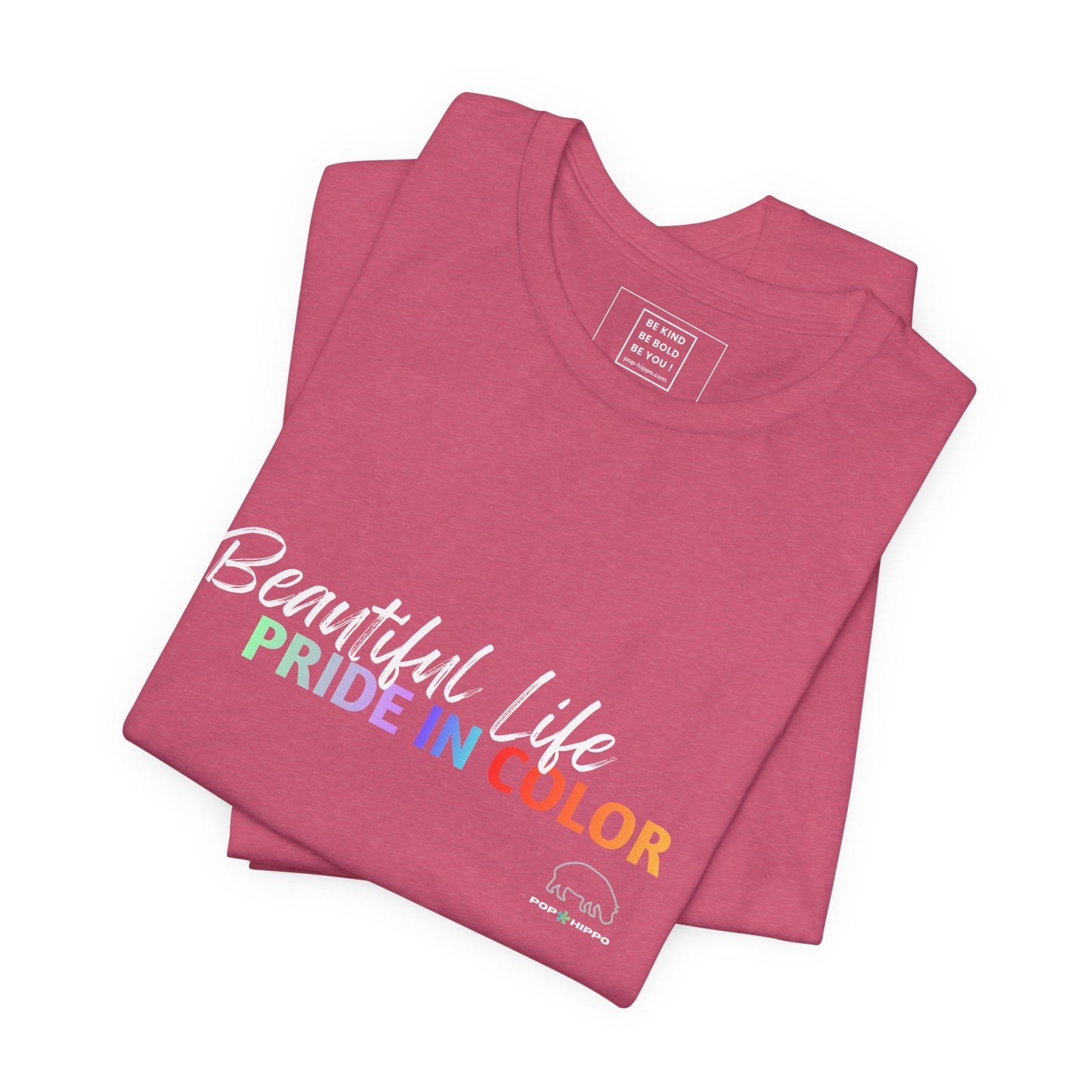 PRIDE in color - Crew Neck Tee - Beautiful Life