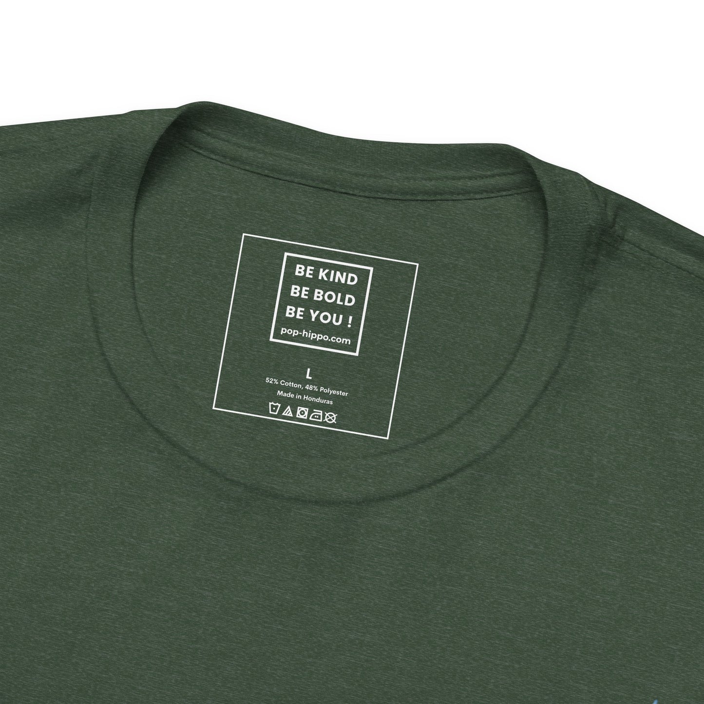 PRIDE in color - Crew Neck Tee - Blue Splash