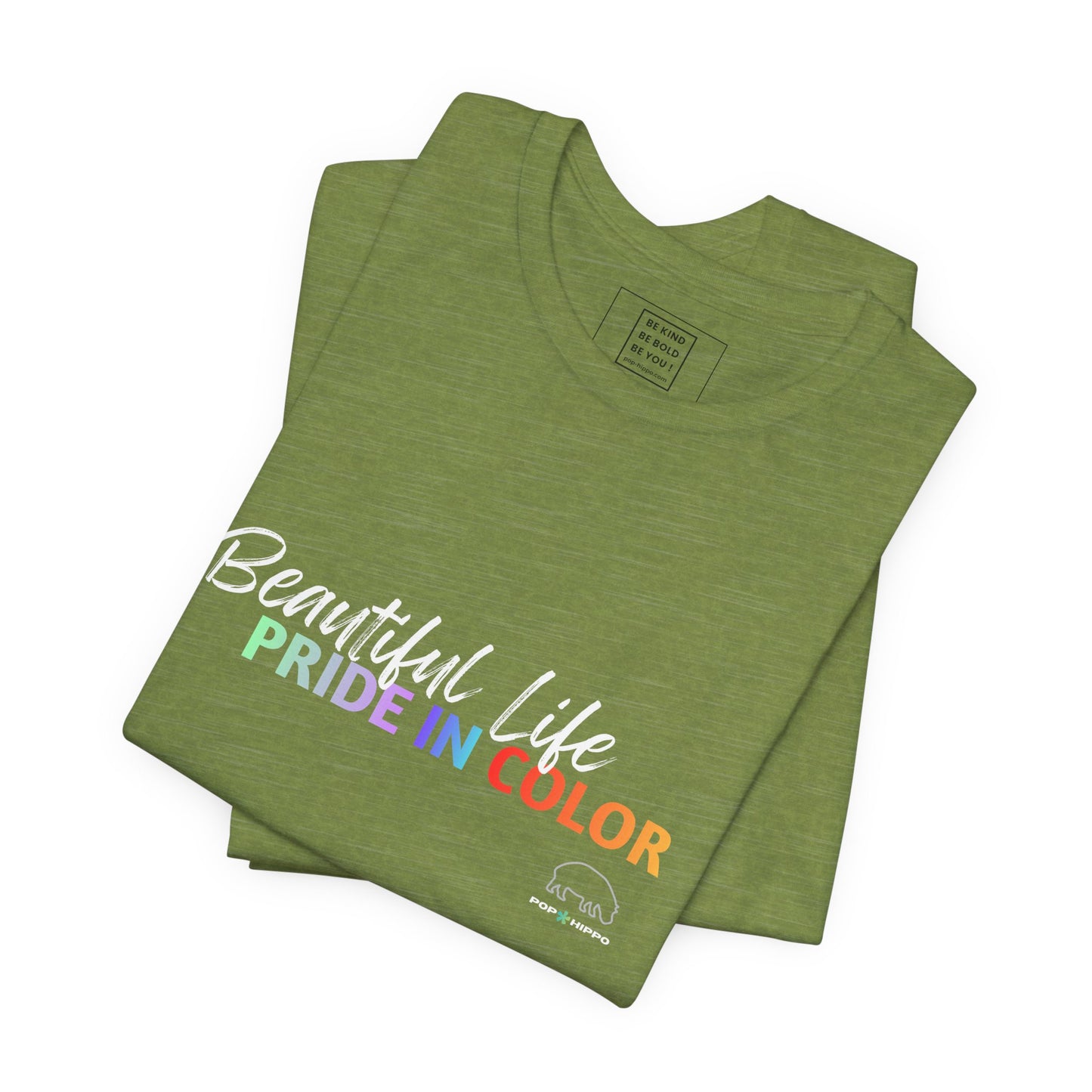 PRIDE in color - Crew Neck Tee - Beautiful Life