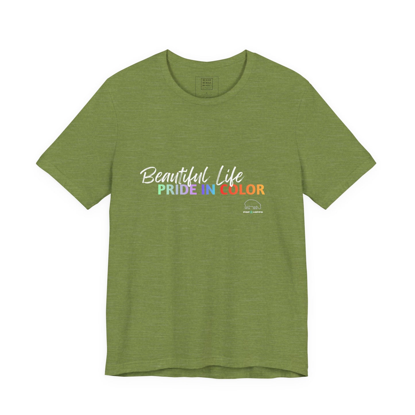 PRIDE in color - Crew Neck Tee - Beautiful Life