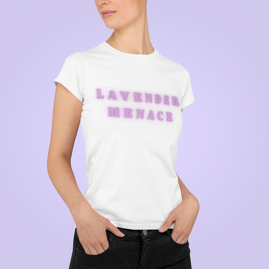 Lavender Menace - Crew Neck Tee