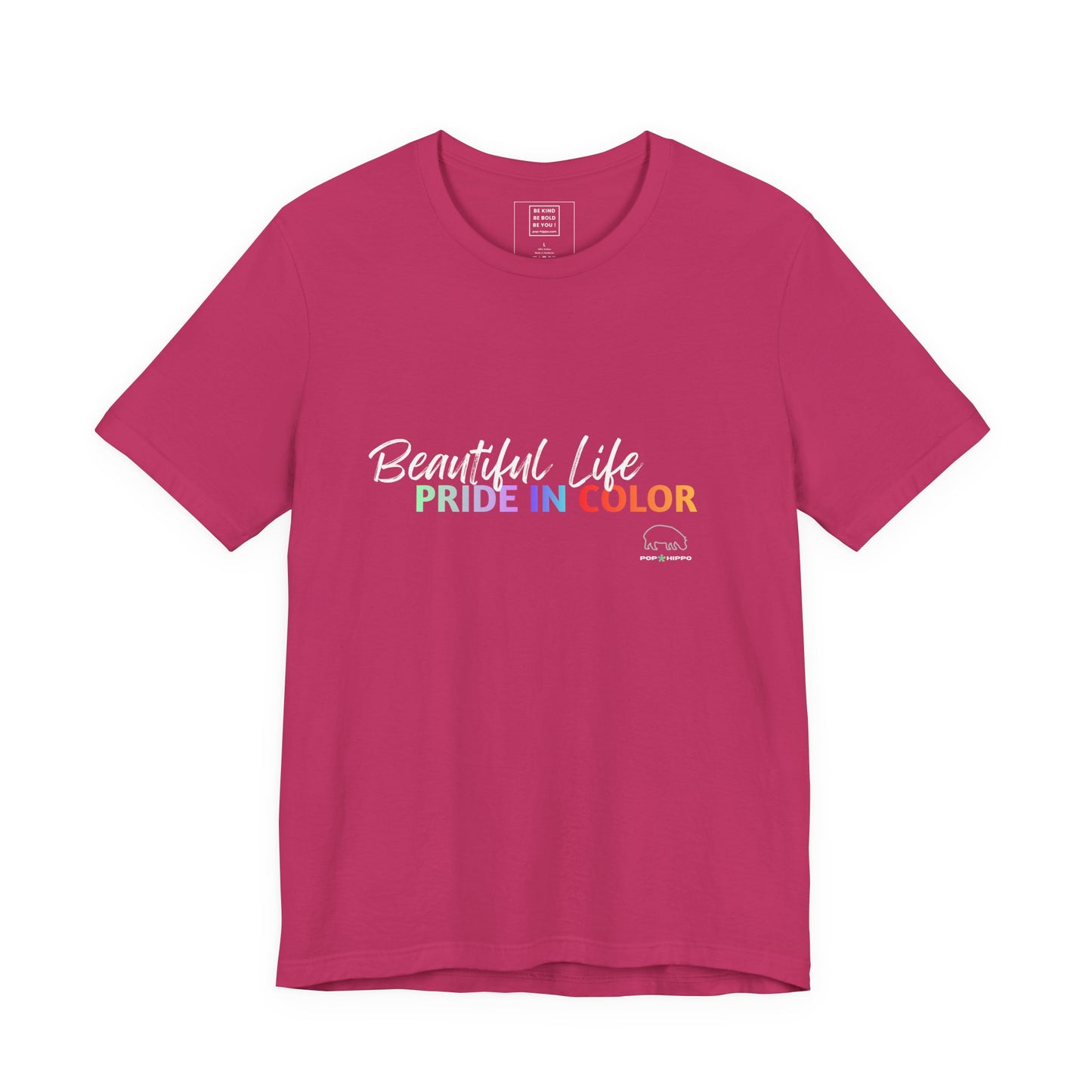 PRIDE in color - Crew Neck Tee - Beautiful Life