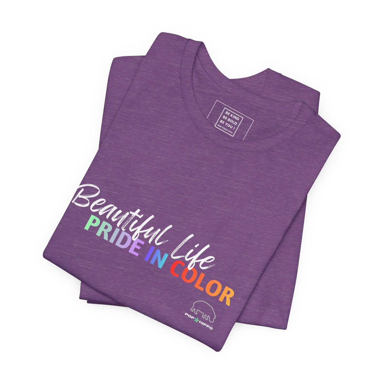 PRIDE in color - Crew Neck Tee - Beautiful Life
