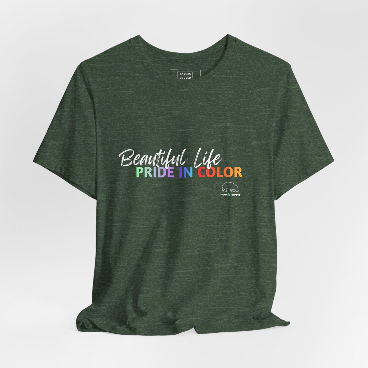 PRIDE in color - Crew Neck Tee - Beautiful Life