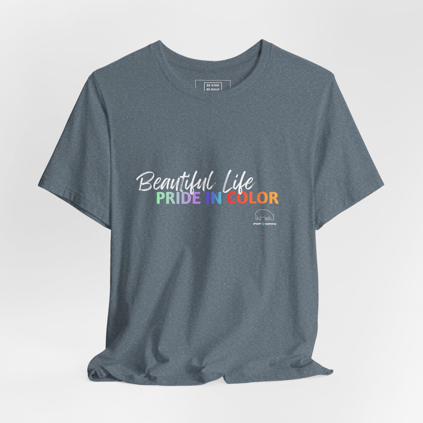 PRIDE in color - Crew Neck Tee - Beautiful Life