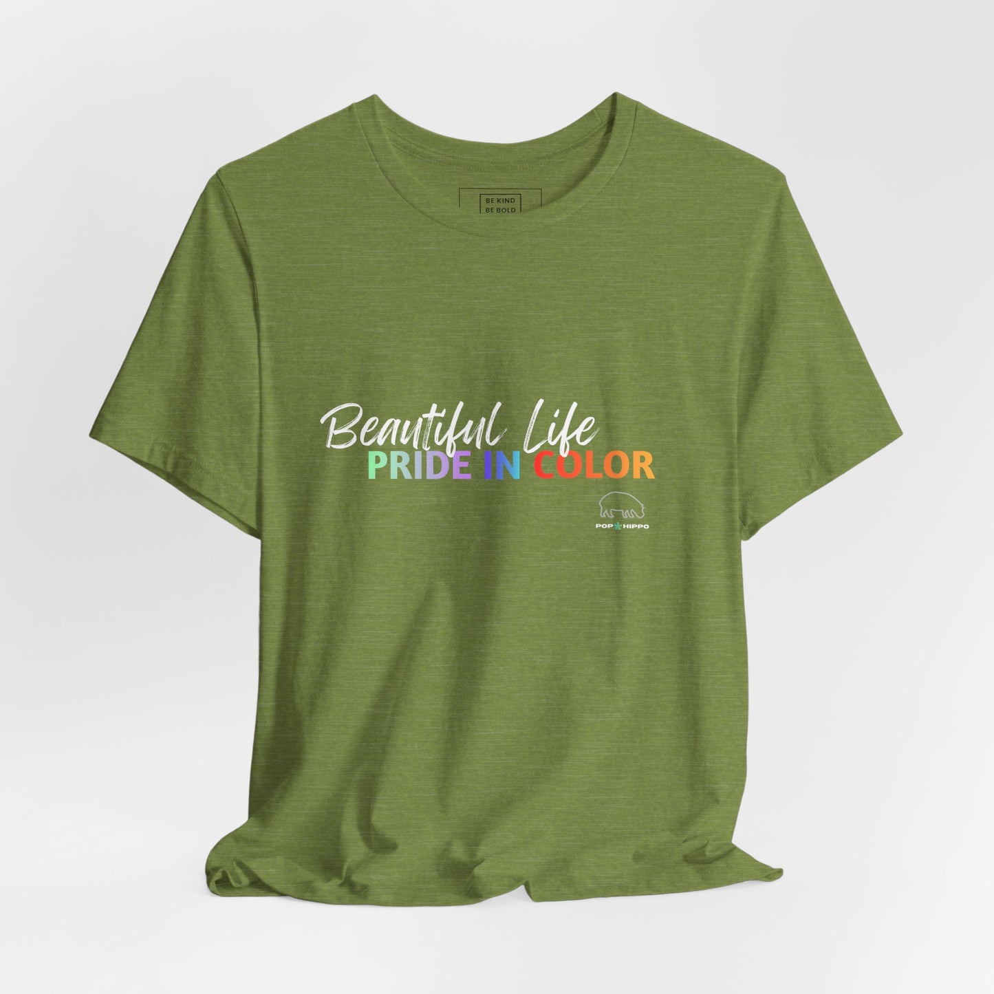 PRIDE in color - Crew Neck Tee - Beautiful Life