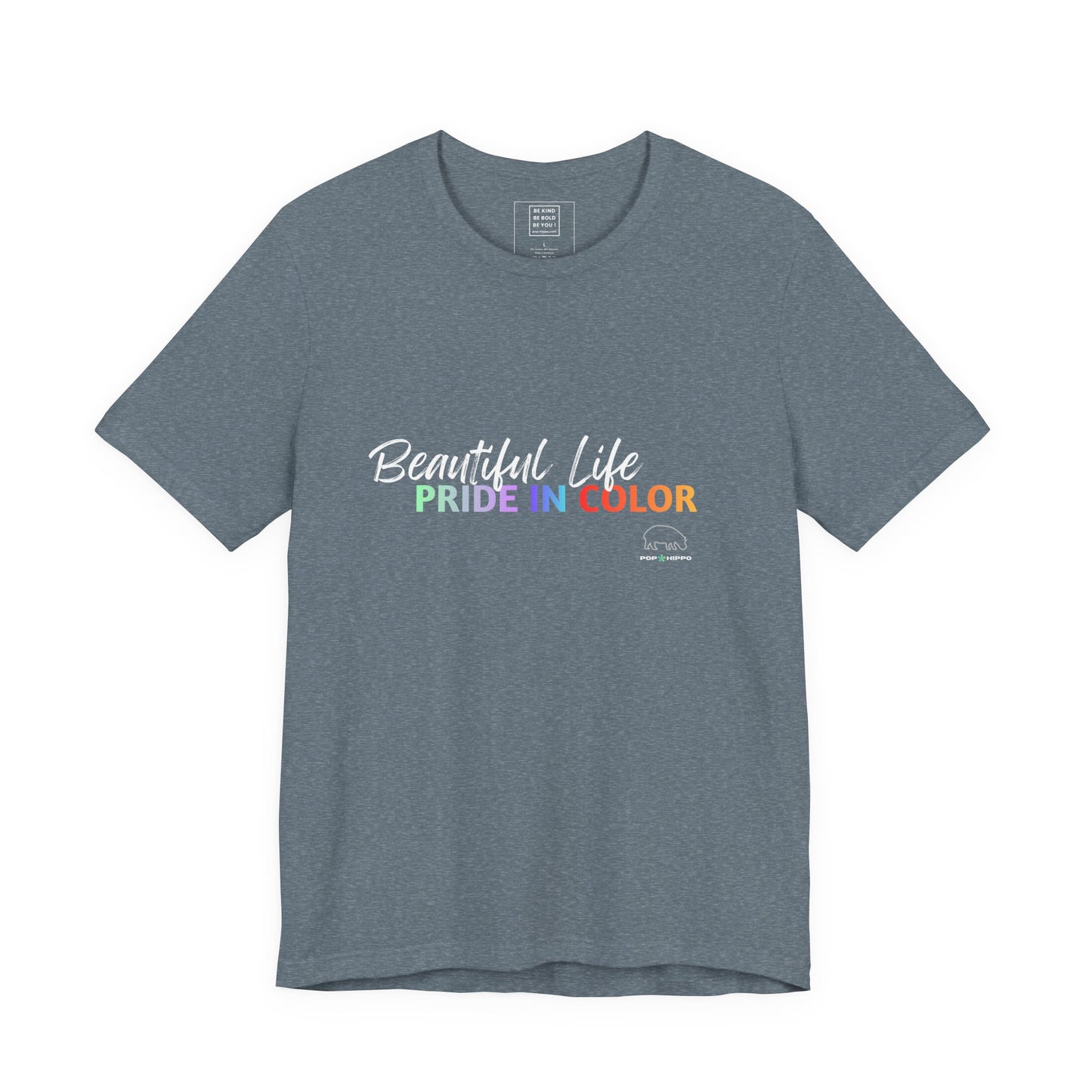 PRIDE in color - Crew Neck Tee - Beautiful Life