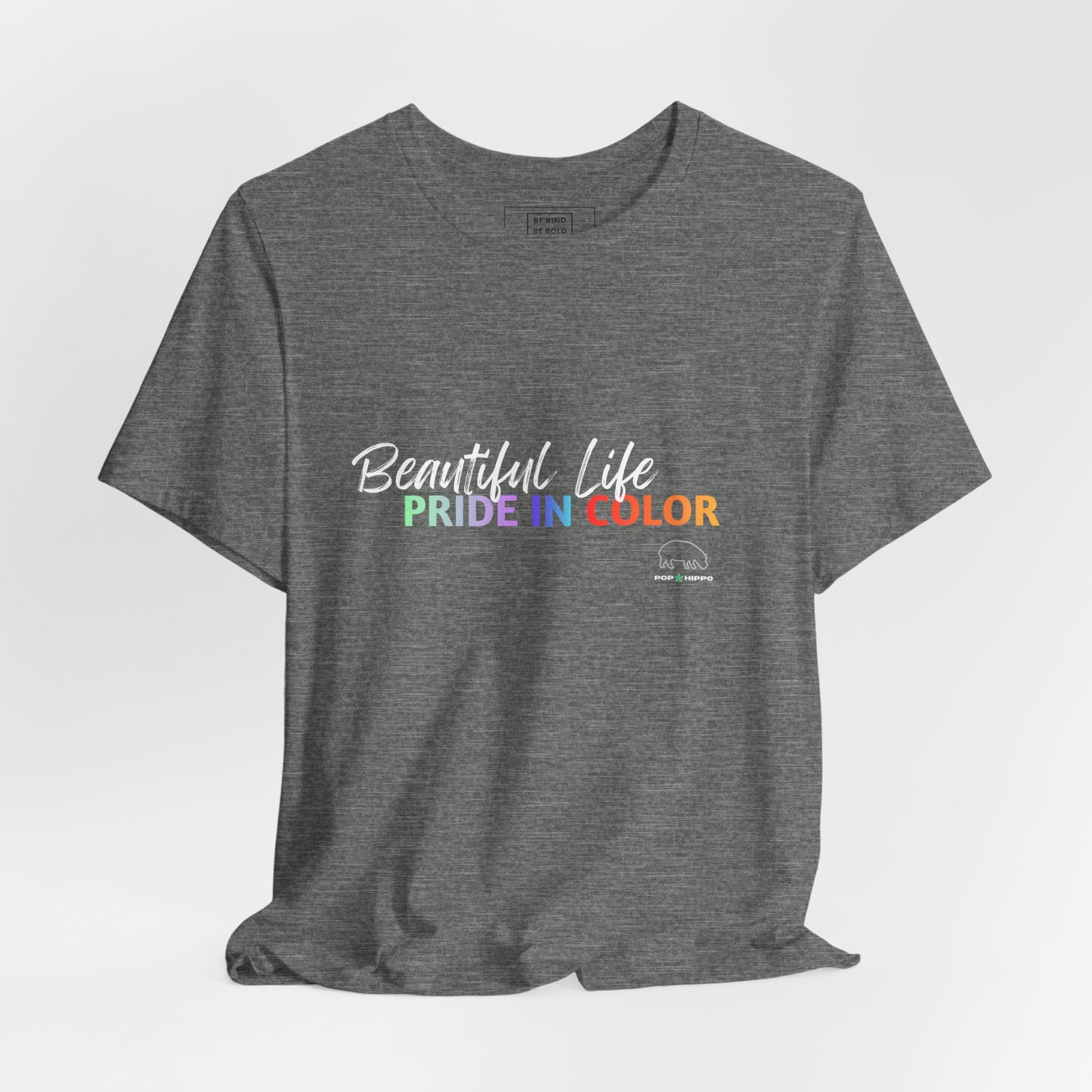 PRIDE in color - Crew Neck Tee - Beautiful Life