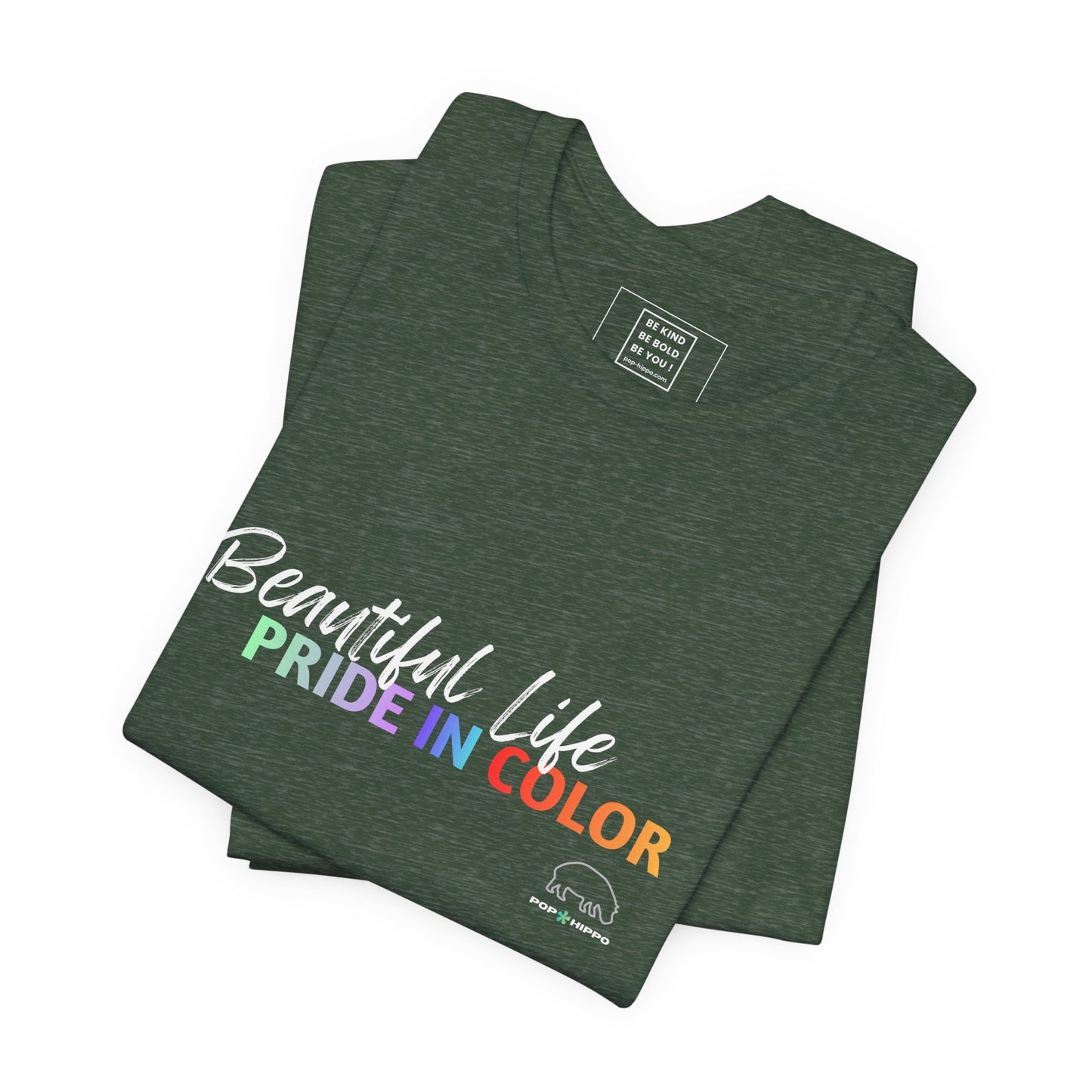 PRIDE in color - Crew Neck Tee - Beautiful Life