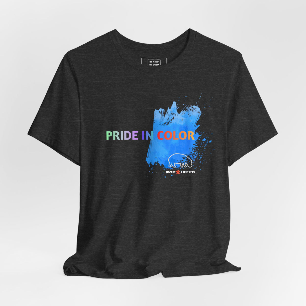 PRIDE in color - Crew Neck Tee - Blue Splash
